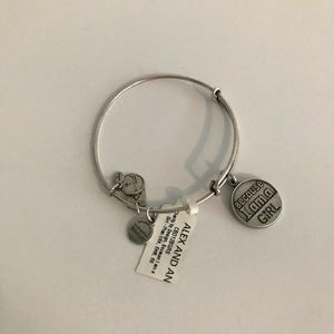 Alex and Ani “Because I am a Girl” bangle bracelet